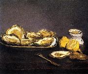 Edouard Manet Oysters oil on canvas